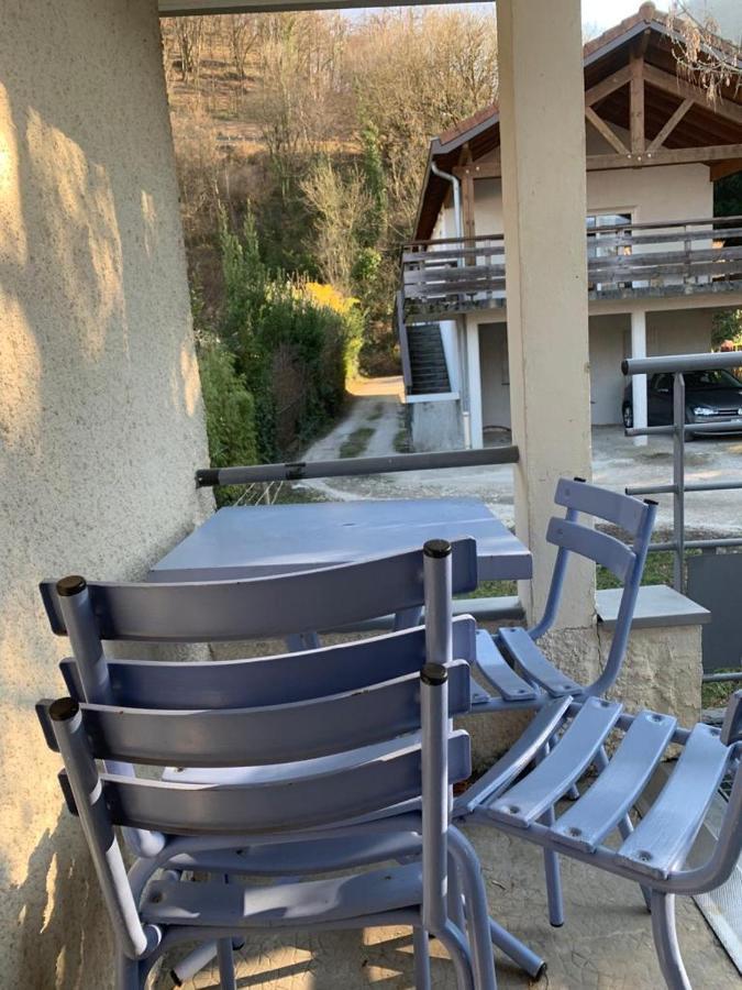 Ferienwohnung Domene Studio Terrasse Parking Exterior foto